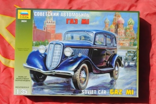 ZVE3634 Soviet Car GAZ MI